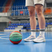 PIŁKA KOSZOWA METEOR LAYUP #4 czerwono-zielona