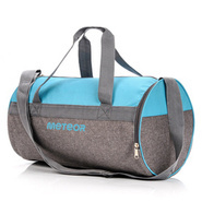 Torba fitness Meteor Siggy niebieski/szary melanż