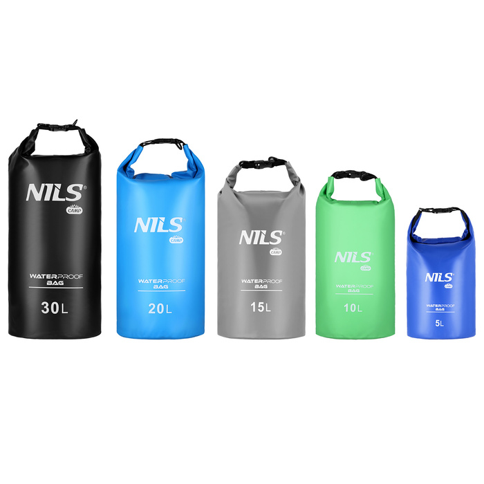 NC17103 KARIMATA SKŁADANA TURYSTYCZNA Z PODBICIEM ALUMINIOWYM + XPE 195 CM CZARNA NILS CAMP