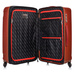 Średnia walizka SwissBags Tourist 65 cm czerwony