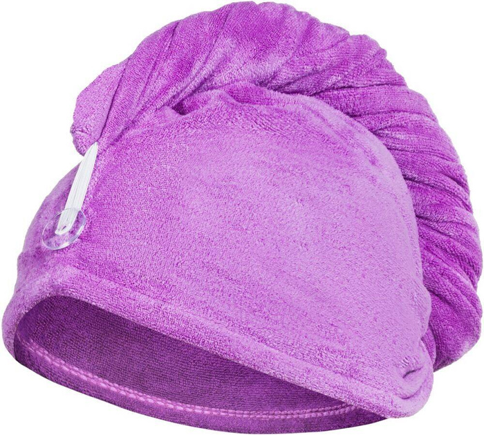 Ręcznik turban na mokre włosy z mikrofibry Aqua Speed Head Towel kolor 09