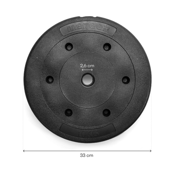 Zestaw talerzy bitumicznych Meteor 4x10 kg