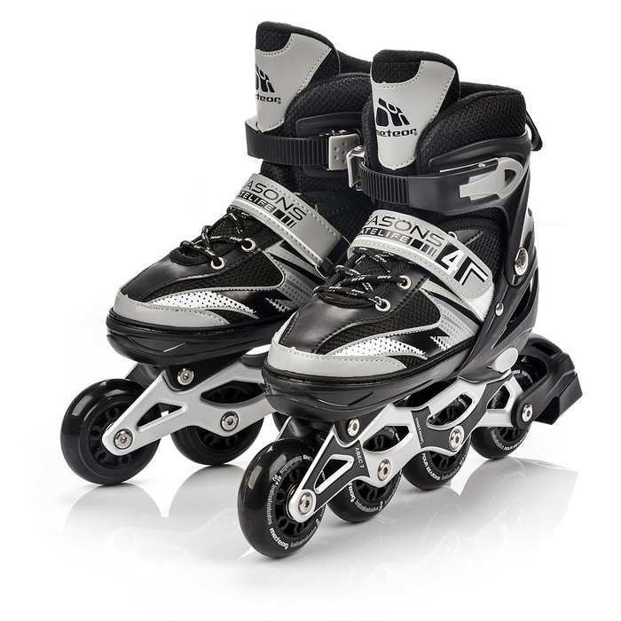 Rolki Meteor 4w1 Seasons M 34-37 czarny