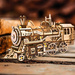 ROBOTIME Drewniany Model Puzzle 3D Lokomotywa