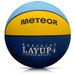 PIŁKA KOSZOWA METEOR LAYUP #4 niebieska/żółta/zielona