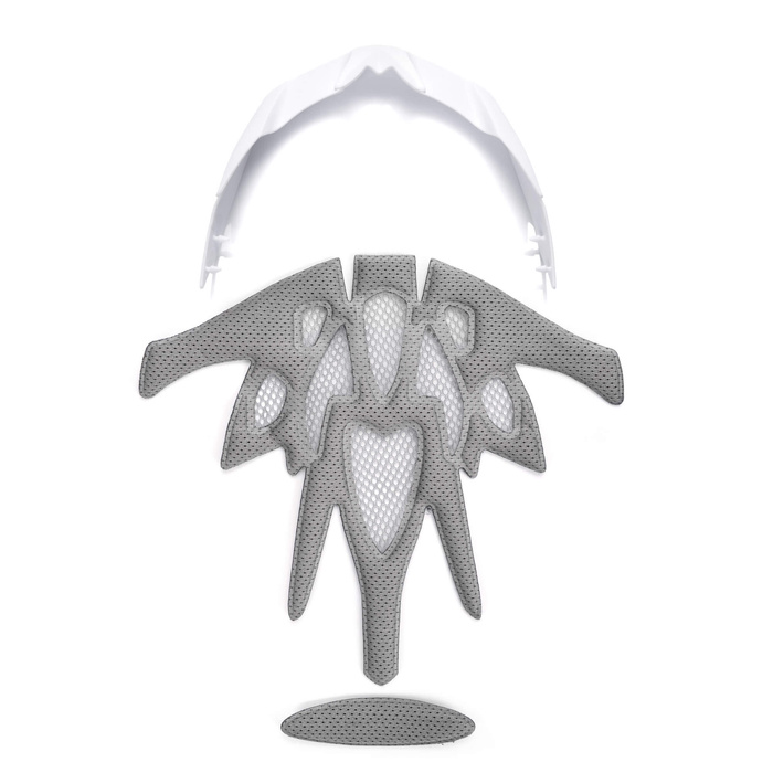 Kask rowerowy Meteor Marven M 55-58 cm biały/niebieski