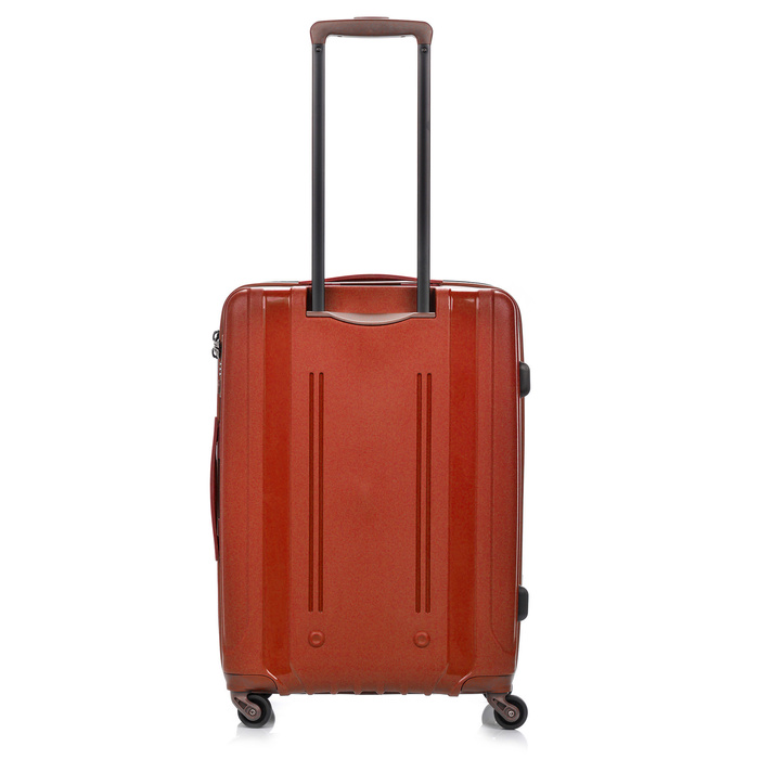 Średnia walizka SwissBags Tourist 65 cm czerwony