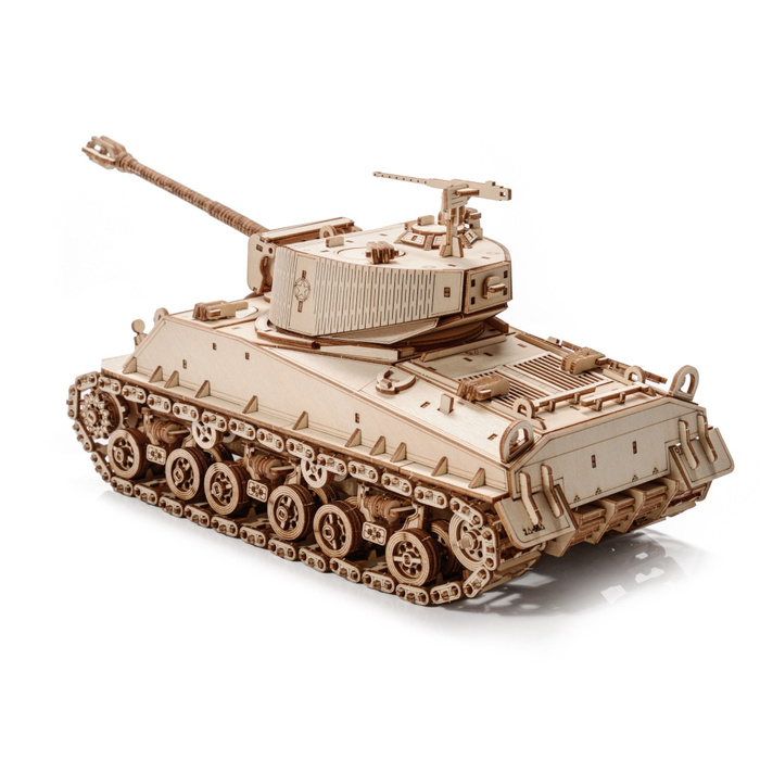 Little Story Drewniane Puzzle Model 3D - Czołg M4A38 Sherman