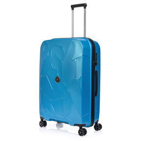 Duża walizka SwissBags Lava 75 cm niebieski