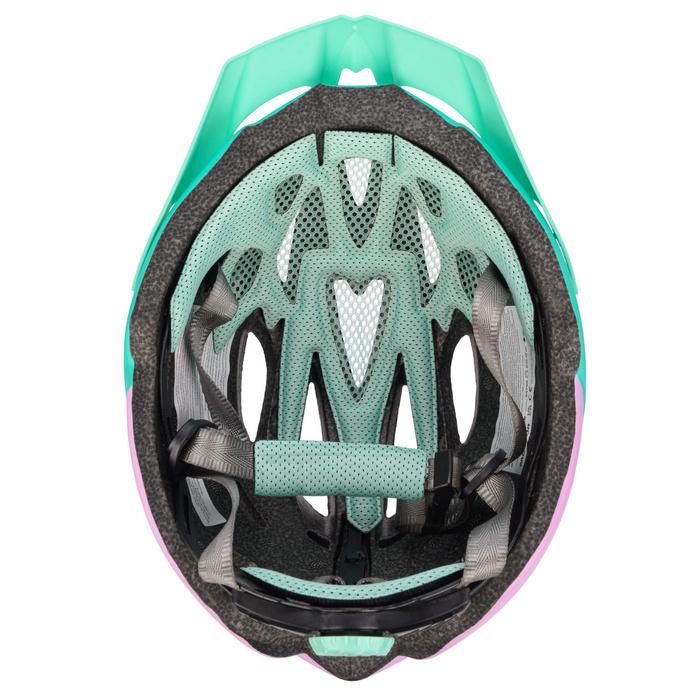 Kask rowerowy Meteor Marven S 52-56 cm miętowy/różowy