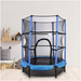 TRAMPOLINA DOMOWA 140 CM Z SIATKĄ DLA DZIECI 3-6L