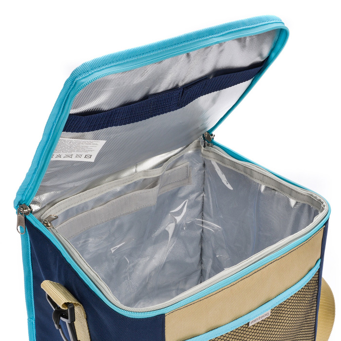 TORBA TERMICZNA METEOR FRIGID 18 L niebieski/szary