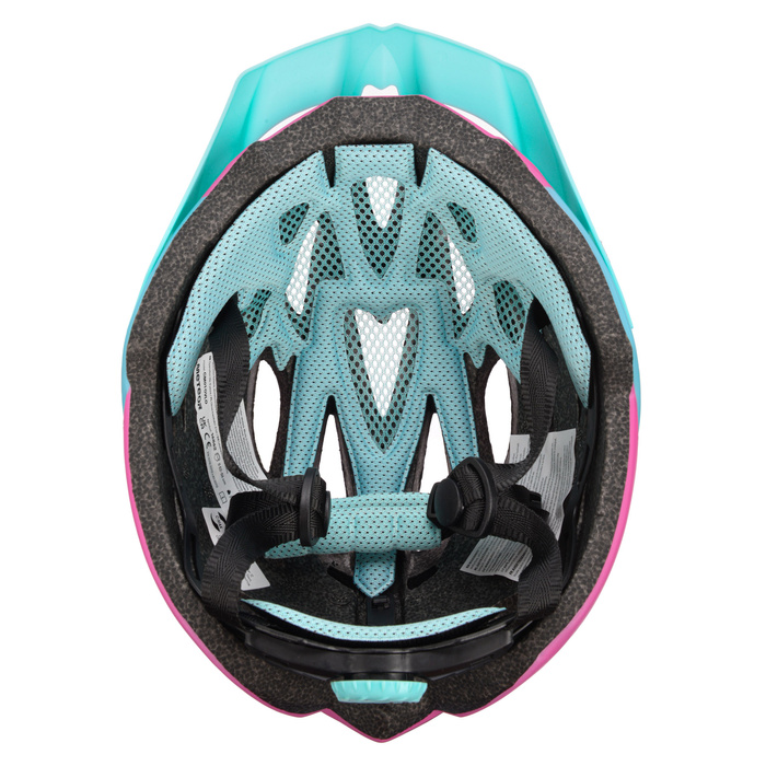 Kask rowerowy Meteor Ovlo M 55-58 cm różowy