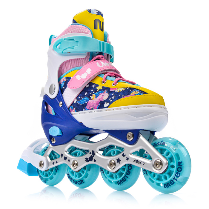 Rolki Meteor 4w1 Unicorn S 30-33