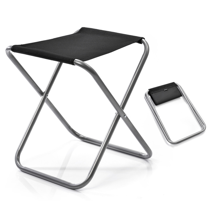 Taboret składany Meteor Rest czarny