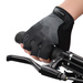 Rękawiczki rowerowe Meteor MX20 L czarny