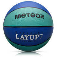 PIŁKA KOSZOWA METEOR LAYUP #7 niebieska
