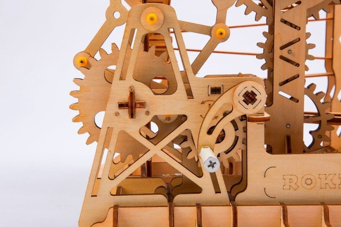 ROBOTIME Drewniany Model Puzzle 3D Tor Mechaniczny LG503
