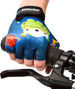 Rękawiczki rowerowe Meteor Kids Cosmic M