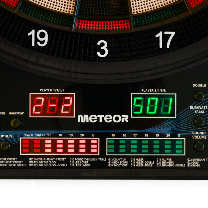 TARCZA DO DARTA METEOR ELEKTRONICZNA 4-LED 