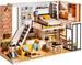 LITTLE STORY Składany Drewniany Domek Model Puzzle 3D Claudia's Apartment