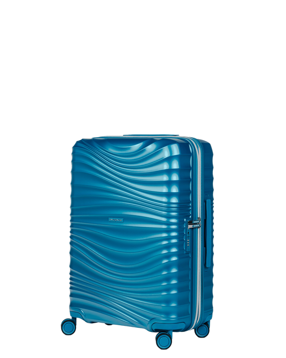 Średnia walizka SwissBags Cruise 65 cm turkusowy