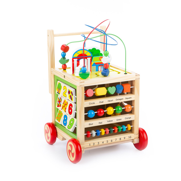 Drewniany chodzik kostka manipulacyjna Kinderlly