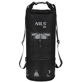 NC17108 PLECAK WODOODPORNY 25L CZARNY NILS CAMP