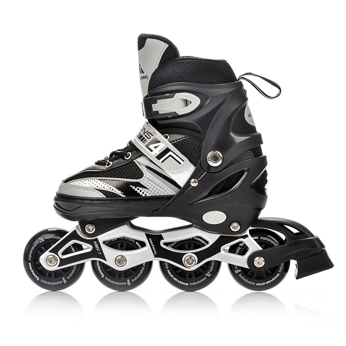 Rolki Meteor 4w1 Seasons M 34-37 czarny