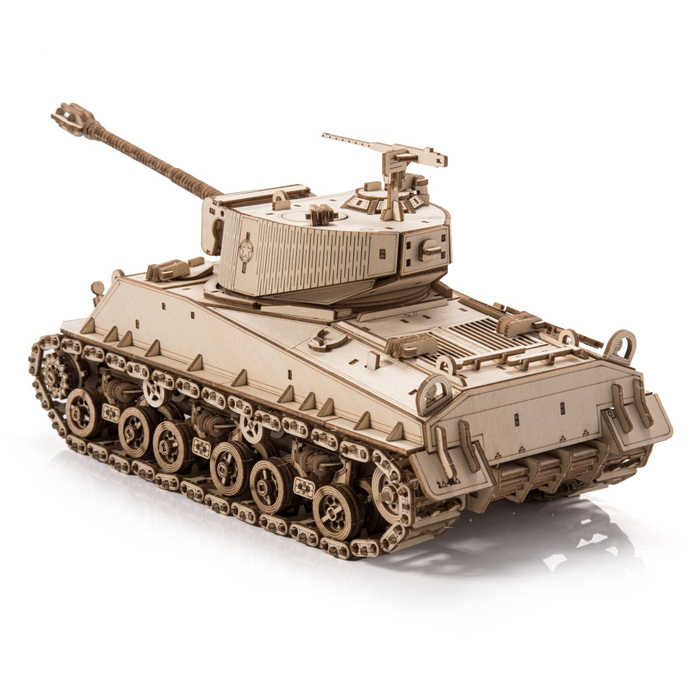 Little Story Drewniane Puzzle Model 3D - Czołg M4A38 Sherman