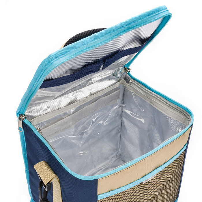 TORBA TERMICZNA METEOR FRIGID 12,5L niebieski/szary