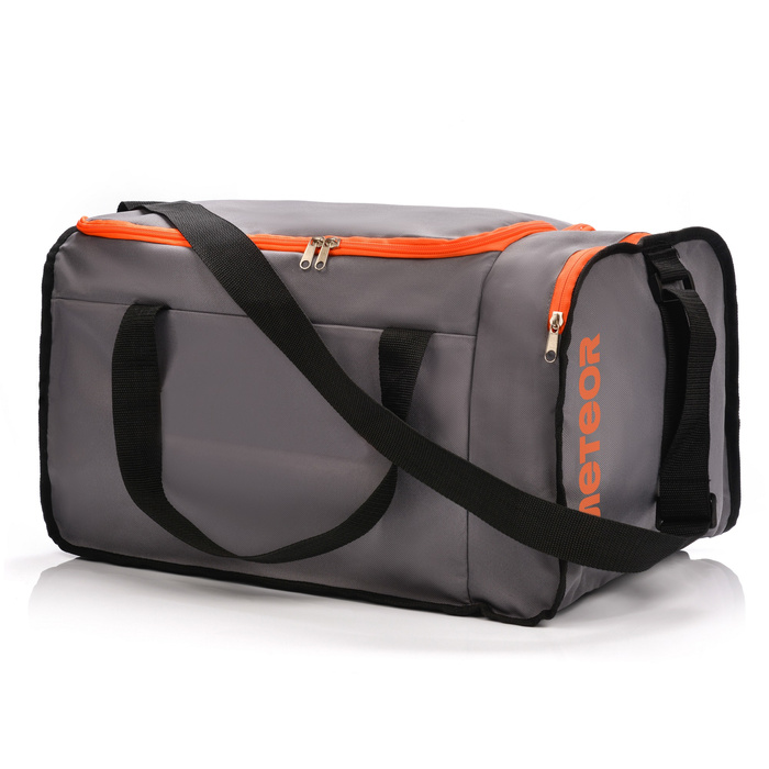 Torba fitness Meteor Widar pomarańczowy/szary