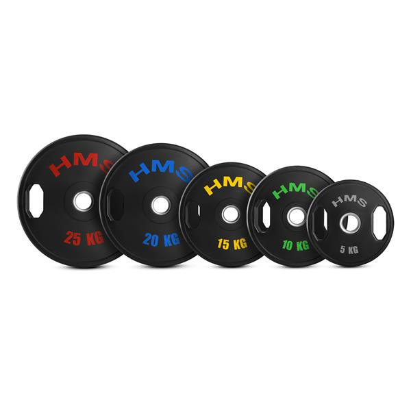 TOG20 2 x 20 KG TALERZ OLIMPIJSKI OGUMOWANY 2 x 20 KG HMS