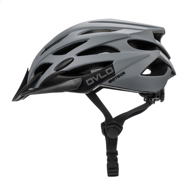 Kask rowerowy Meteor Ovlo S 52-56 cm szary