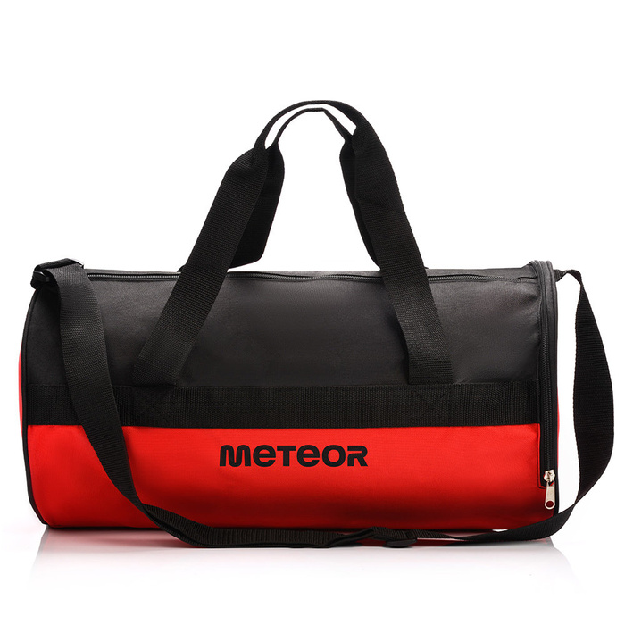 Torba fitness Meteor Siggy czerwony/czarny