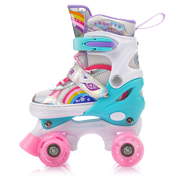 Wrotki Meteor Rainbow XS 27-30