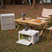 NCB4004 SKŁADANA SKRZYNIA KEMPINGOWA Z POKRYWĄ 50L NILS CAMP