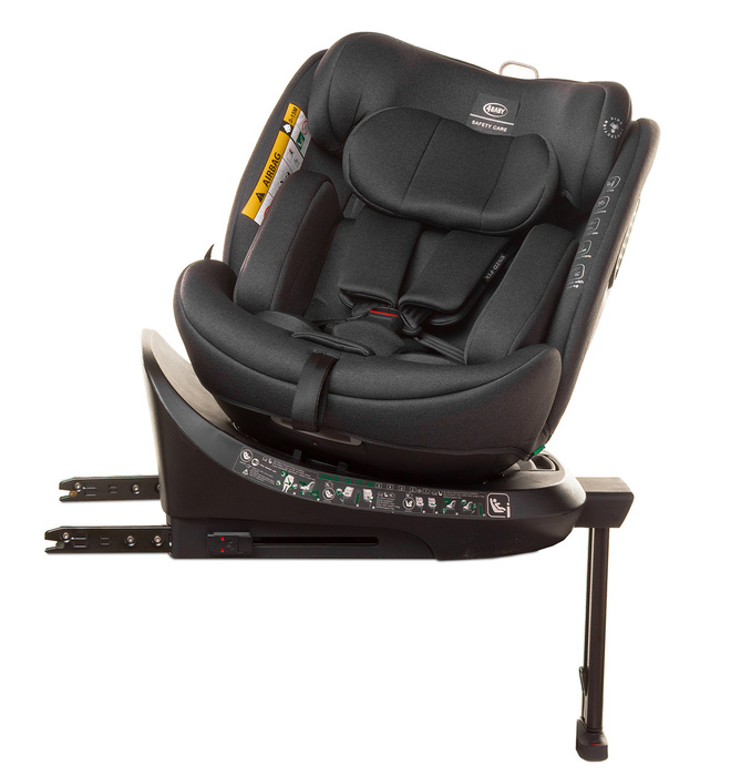 Fotelik samochodowy 4Baby Enzo-Fix (40-150 cm) graphite