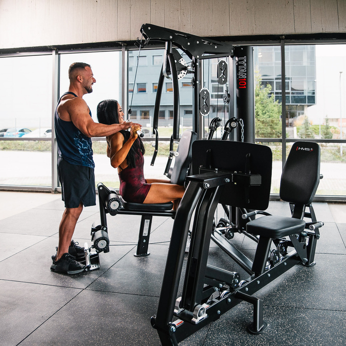 TYTAN 101 ATLAS DO ĆWICZEŃ Z PRASĄ DO NÓG COMMERCIAL HMS