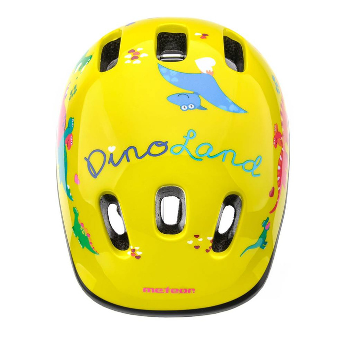 Kask rowerowy dziecięcy Meteor KS06 dino