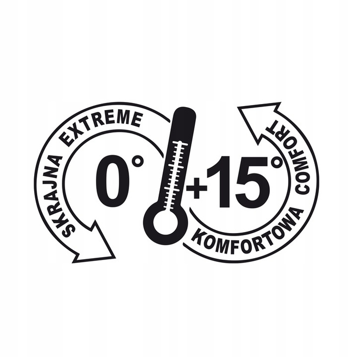 Śpiwór Meteor Dreamer L niebieski/czarny