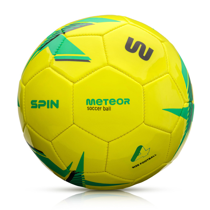 Piłka nożna Meteor Spin Football 4 yellow