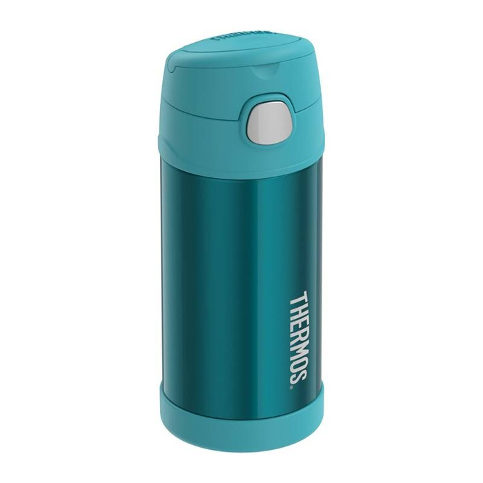 Termos dziecięcy ze słomką 355 ml THERMOS - turkusowy
