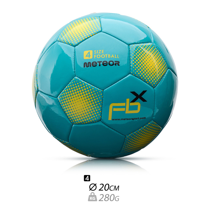 Piłka nożna Meteor FBX 4 niebieska