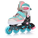 Rolki Meteor 2w1 blue/pink