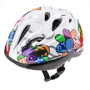 Kask rowerowy Meteor KS07 M 52-56 cm Colourful flowers