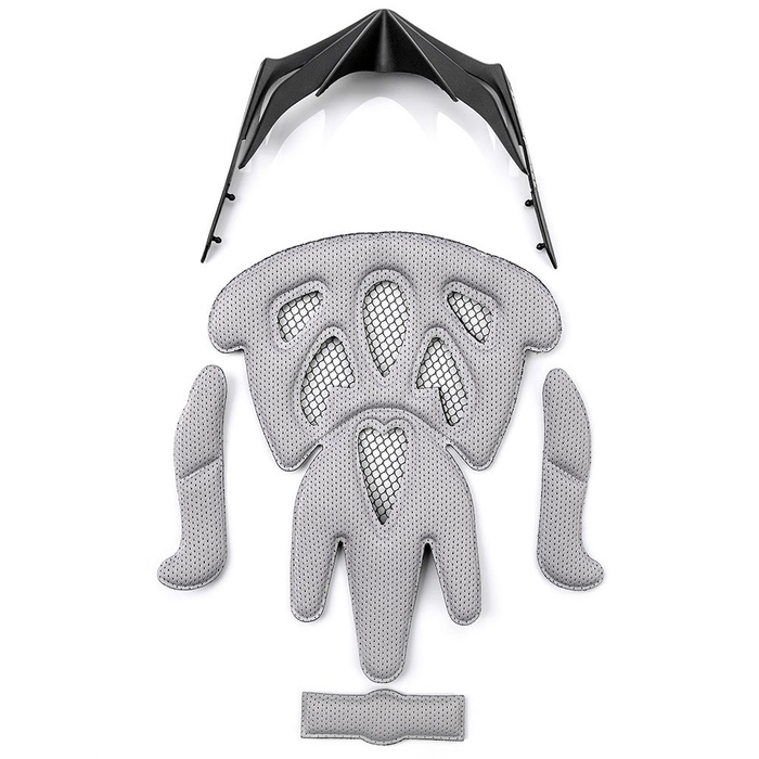 Kask rowerowy Meteor MV29 Drizzle XL 61-63 cm biały/szary
