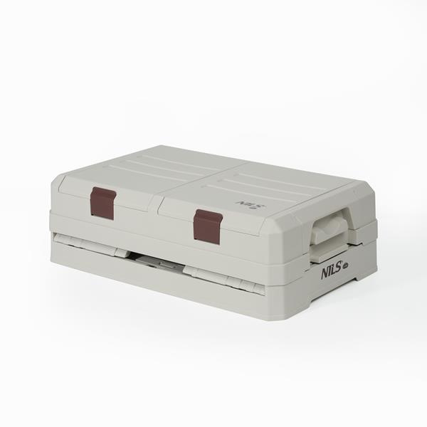 NCB4003 SKŁADANA SKRZYNIA KEMPINGOWA Z POKRYWĄ NILS CAMP