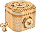 ROBOTIME Drewniany Model Puzzle 3D Skrzynia skarbów