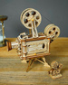 ROBOTIME Drewniany Model Puzzle 3D Projektor + Film